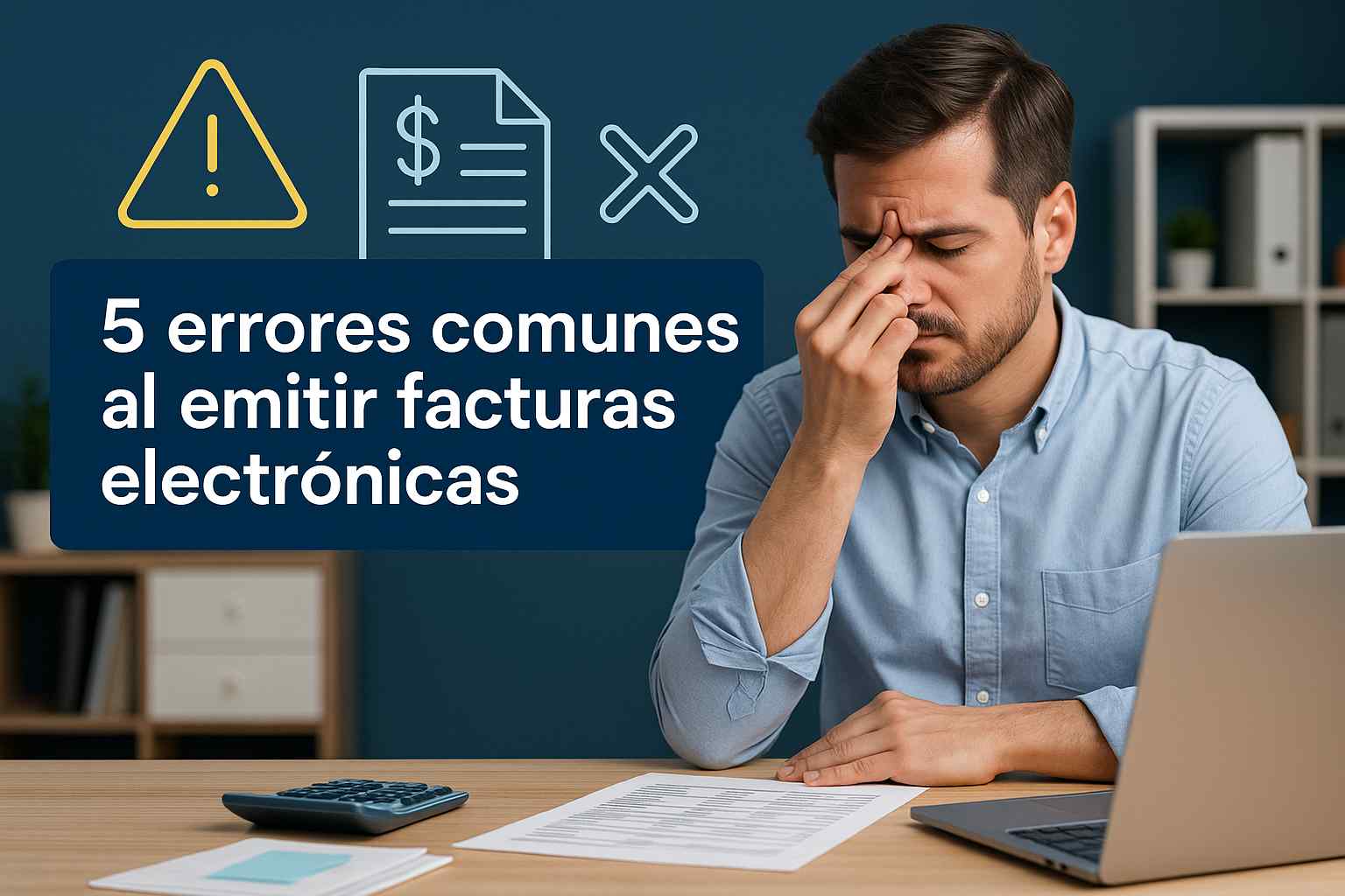 5 errores comunes al emitir facturas electrónicas que todo emprendedor ...